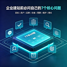 博山建站-企业建站前必问的7个核心问题 - 网站建设规划指南